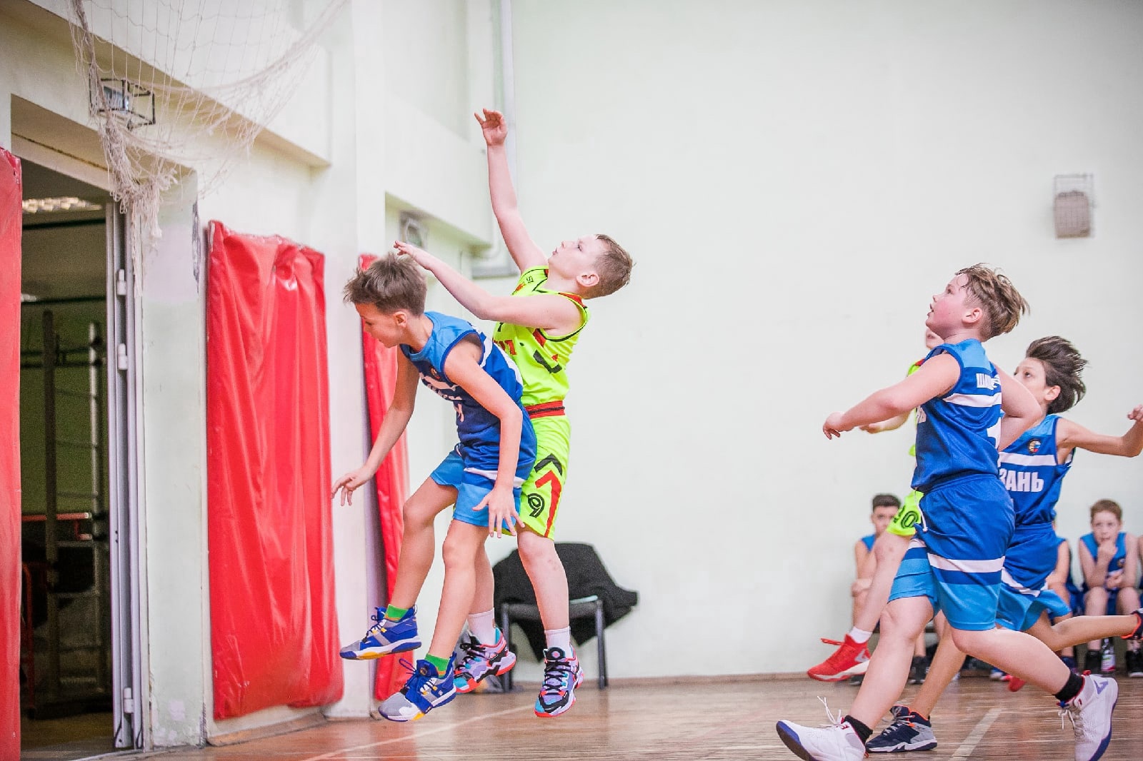 Турнир по баскетболу в Казани дети 2011 года рождения. Игры 20 в 20 команде